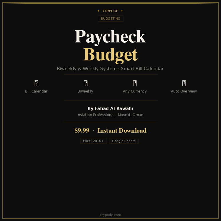 Paycheck Budget
